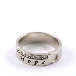 HOPE - silverring