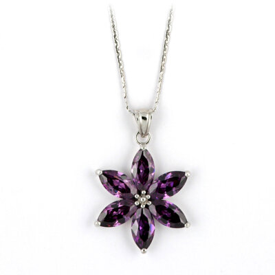 Halsband - Queen Dark Lavender