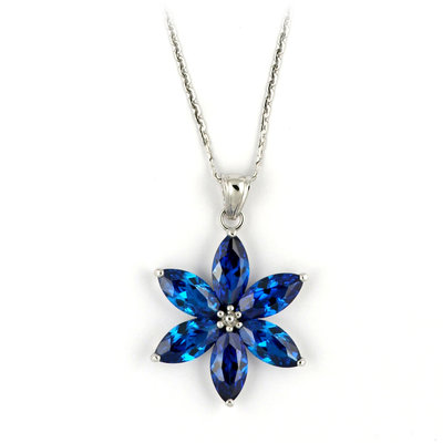 Halsband - Queen Aqua Blue
