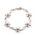 QUEEN WHITE - silverarmband