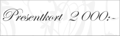 Presentkort 2000